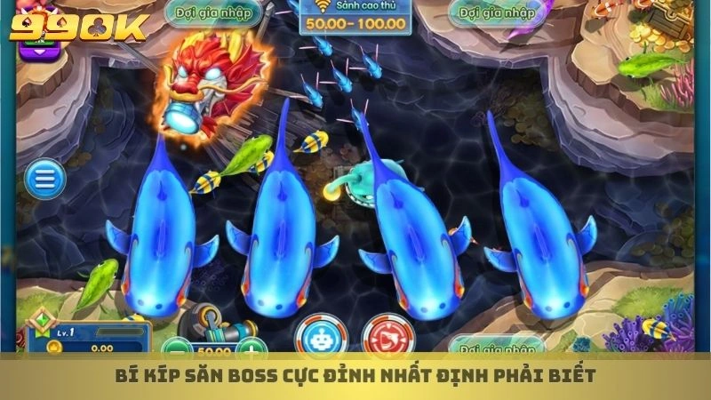 Cách chơi bắn cá H5 online đổi thưởng cực nhanh tại 99ok 4 Bí kíp săn boss cực đỉnh nhất định phải biết