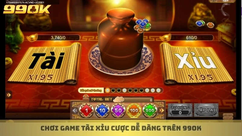 Bí quyết soi cầu tài xỉu và bẻ cầu bất bại từ cao thủ 99ok 4 Chơi game tài xỉu cược dễ dàng trên 99ok